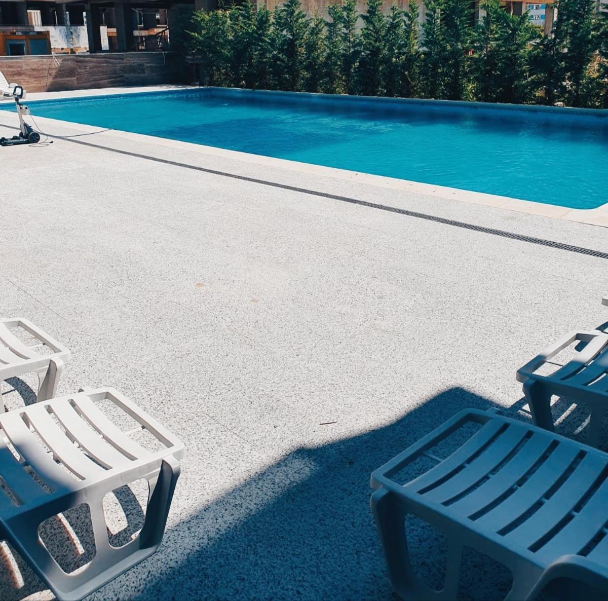 Apartament Studio Teo Blue In Mamaia Nord Navodari Bagian luar foto